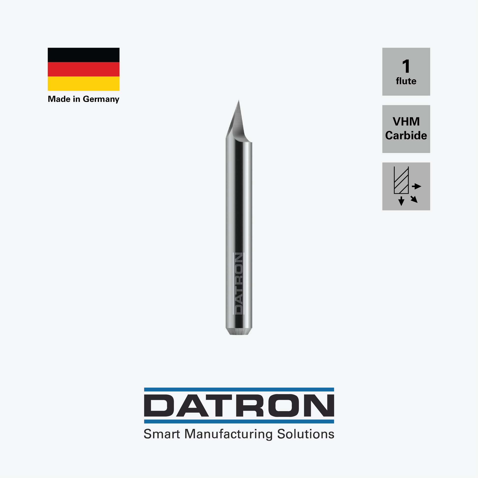 DATRON - Engraving tool, 6mm shank, standard - 0068285A