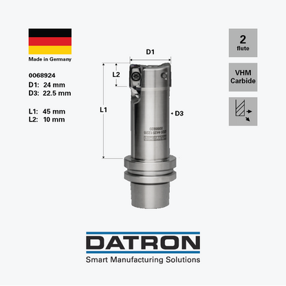 Monoblock HSK E-32 Face Milling Tool - 0068924