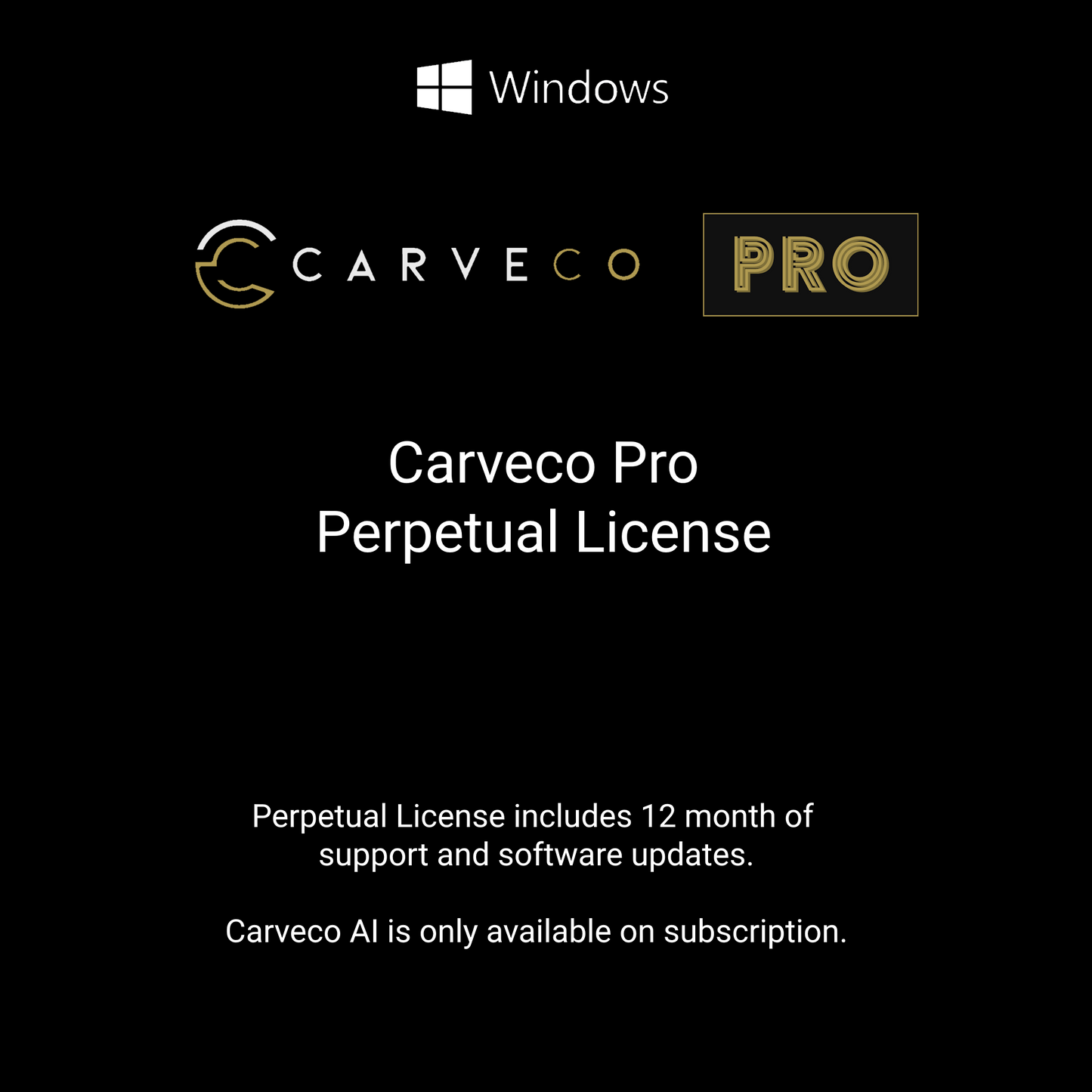 Carveco Pro Perpetual License