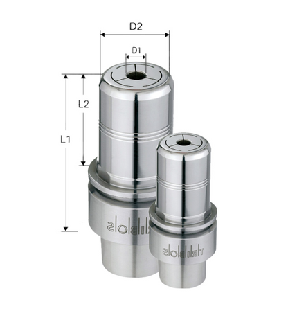 DATRON HSK-E-25 6mm Tribos Toolholder - 0068303G