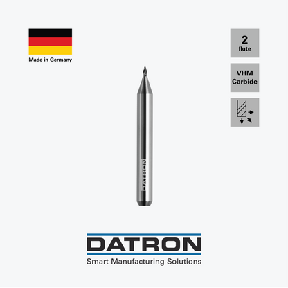 0.2mm 20° Double Flute Engraving Tool, 3mm shank - 00683201